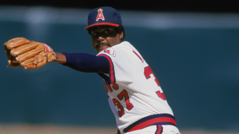 Moore sends in a pitch. Photo credit: Rick Stewart/Getty